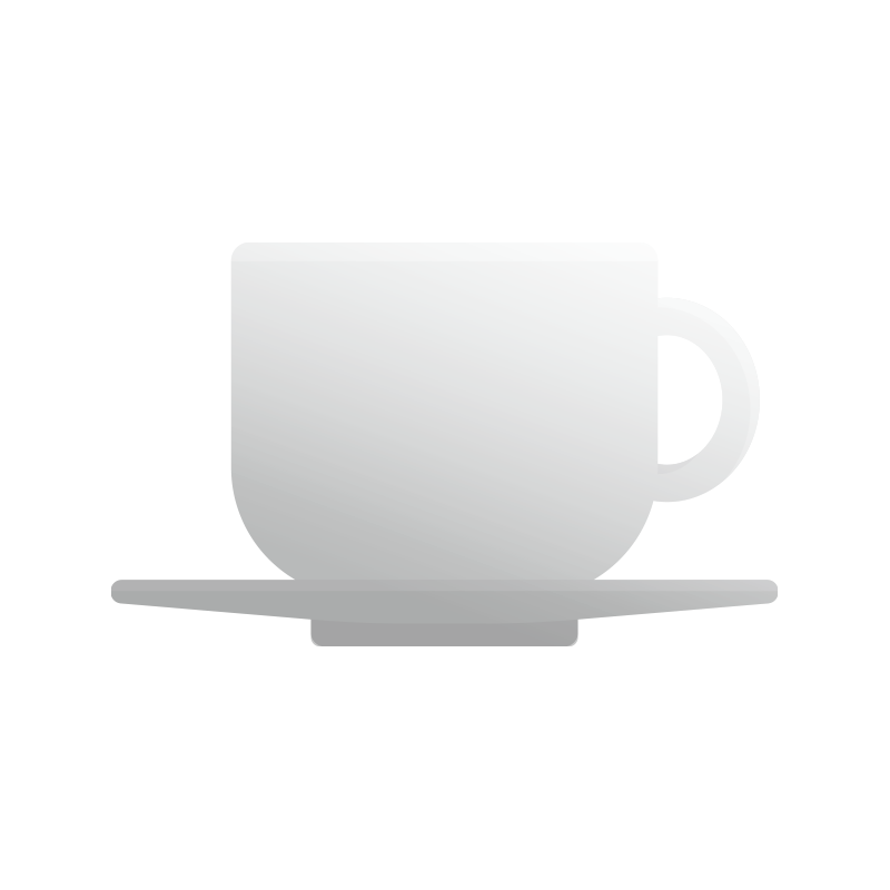 コーヒーカップの商用無料アイコンイラスト素材