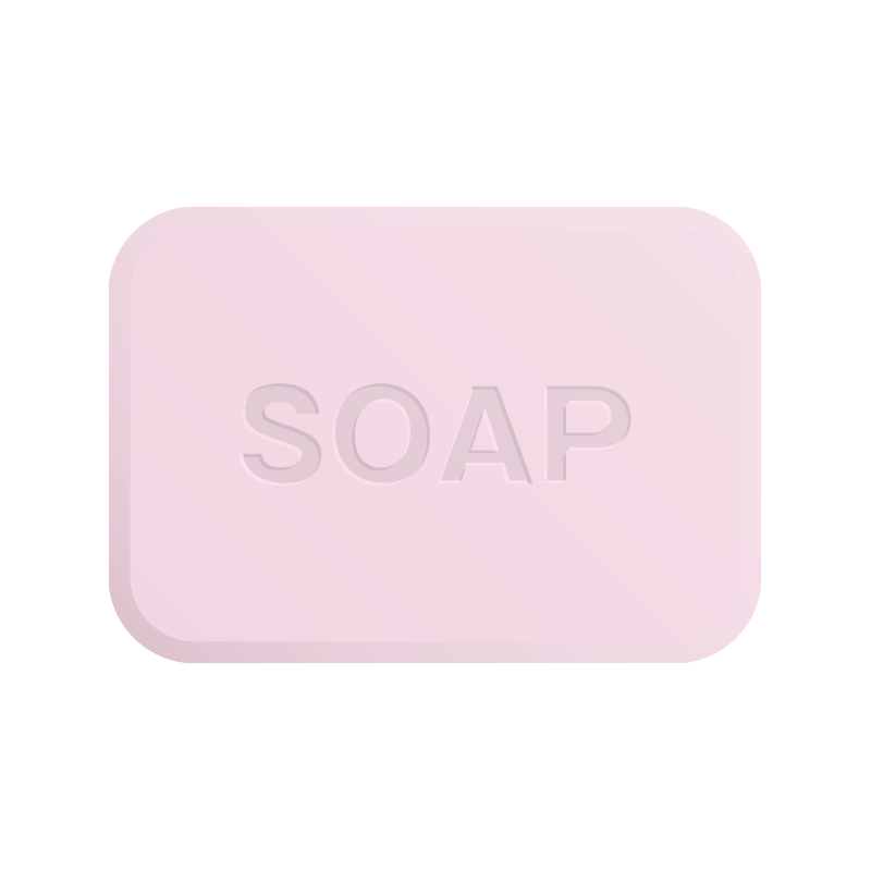石鹸の商用無料アイコンイラスト素材